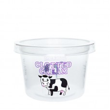 8oz (226g) PRINTED CLOTTED CREAM POT - 97MM 8oz (226g) PRINTED CLOTTED CREAM POT - 97MM